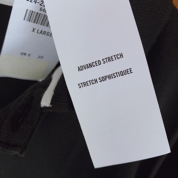 Hollister Advanced stretch Mens Polo XL - black - Picture 3 of 5